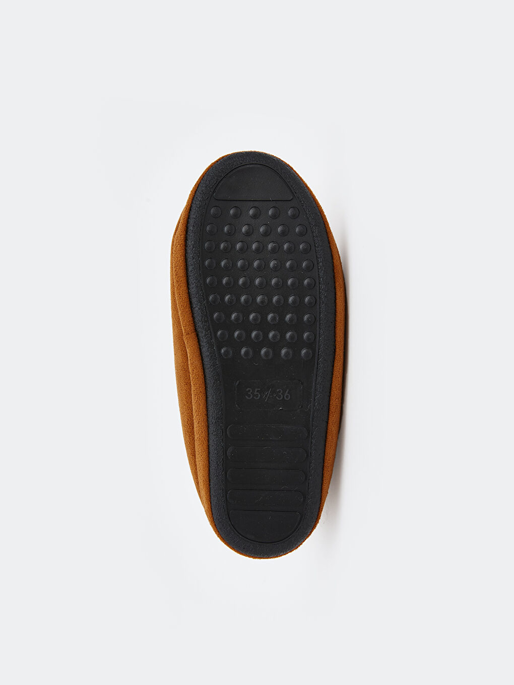 Kahverengi Süet Görünümlü Erkek Çocuk Ev Ayakkabısı-3