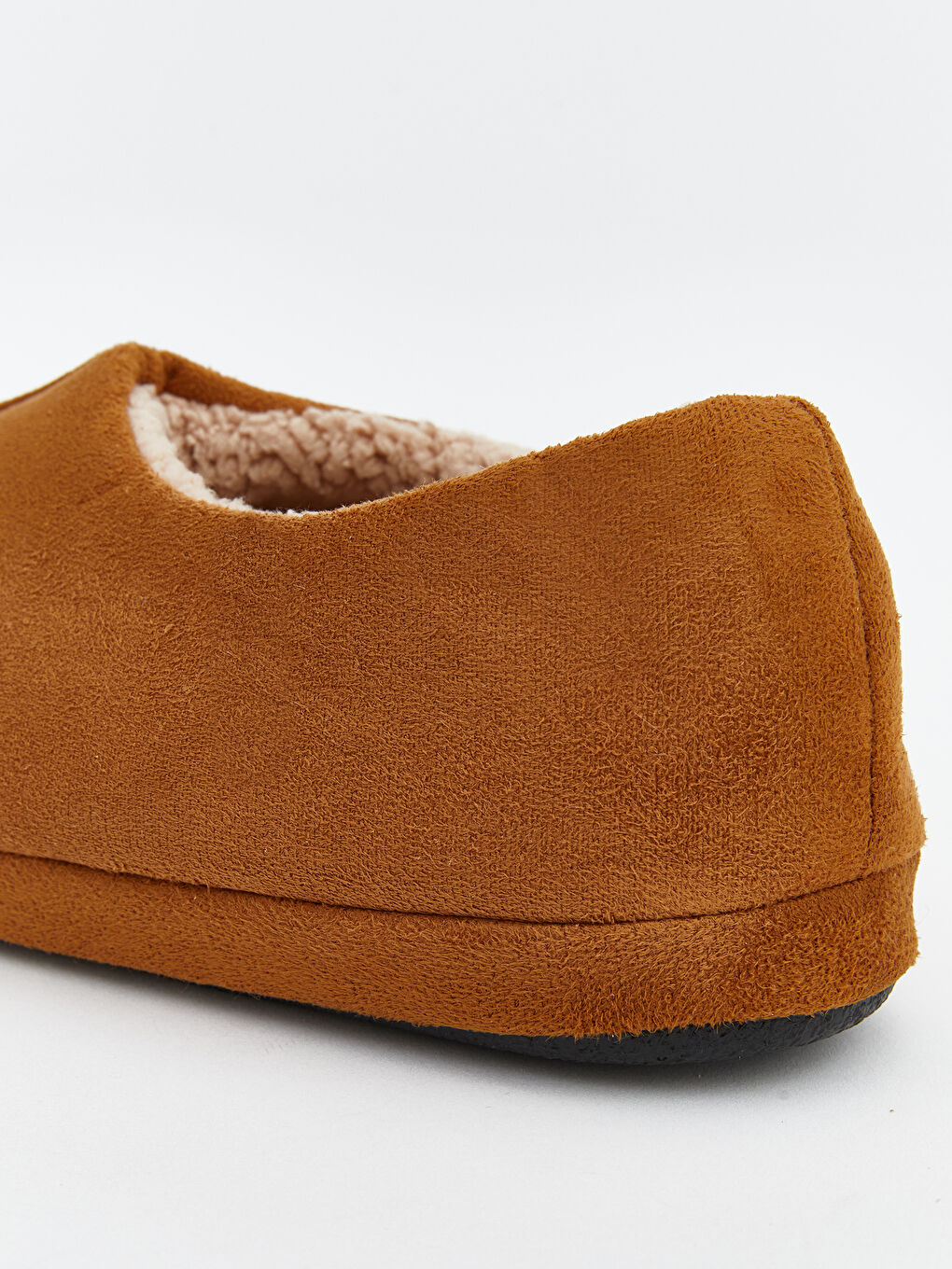 Kahverengi Süet Görünümlü Erkek Çocuk Ev Ayakkabısı-4