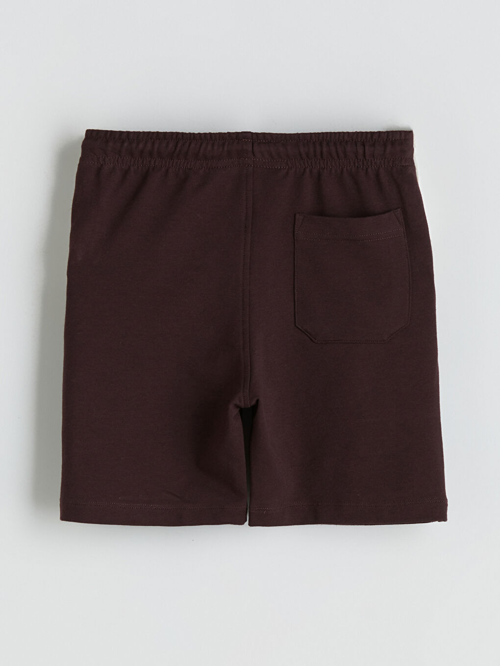 Mürdüm Beli Lastikli Erkek Çocuk Şort-2