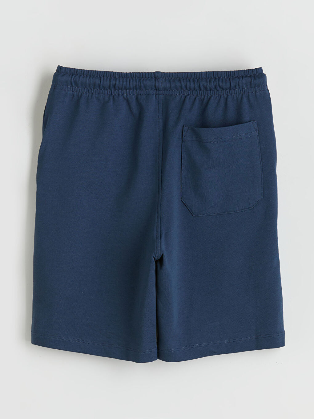 İndigo Beli Lastikli Erkek Çocuk Şort-1