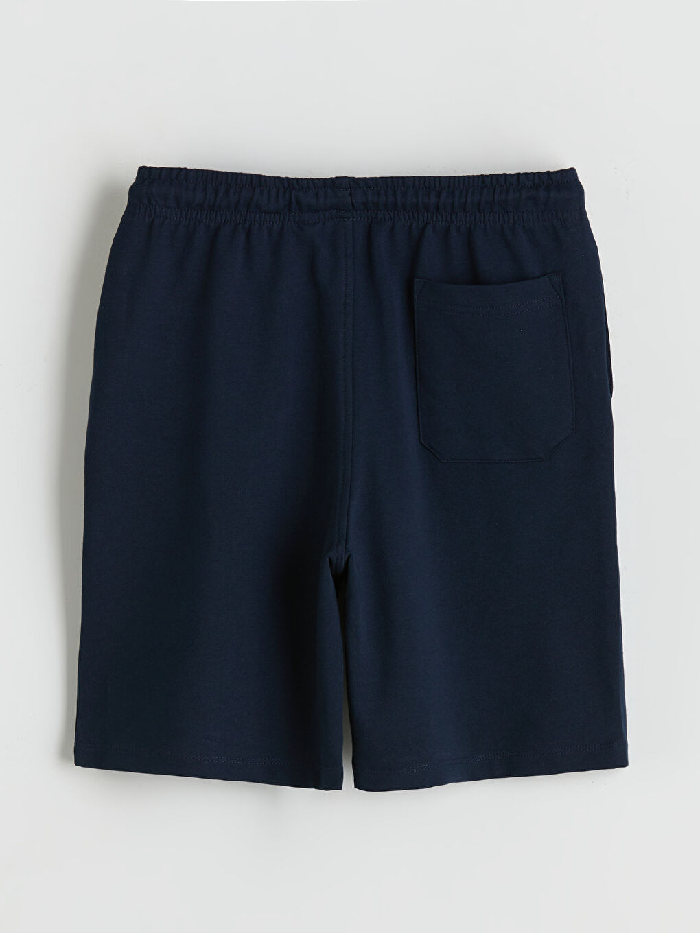 Lacivert Beli Lastikli Erkek Çocuk Şort-1