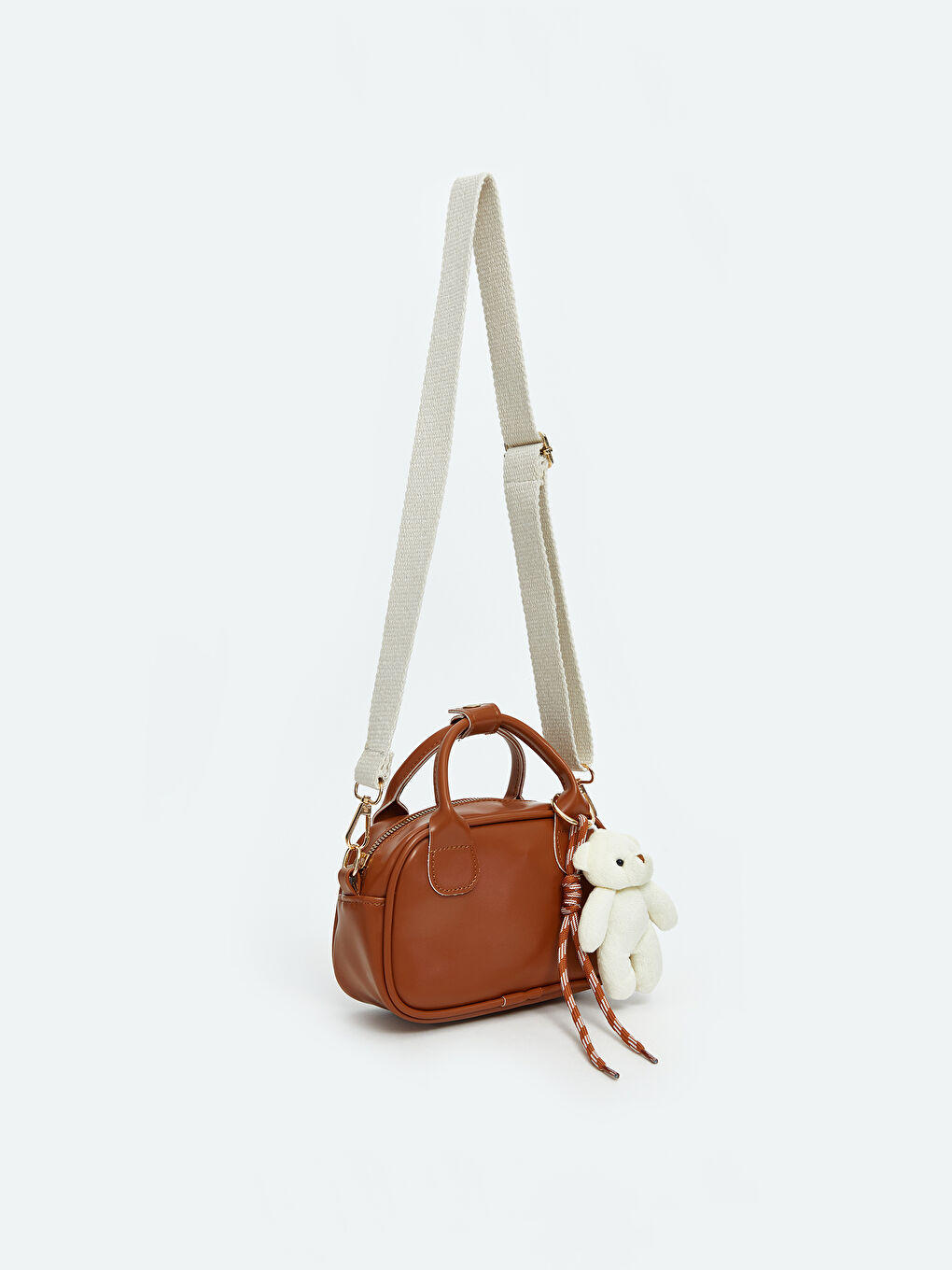 Faux Leather Girls' Shoulder Bag-1