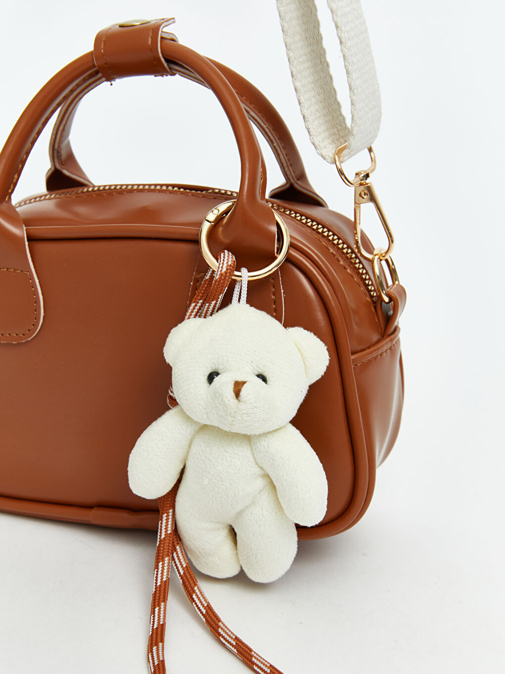 Faux Leather Girls' Shoulder Bag-2