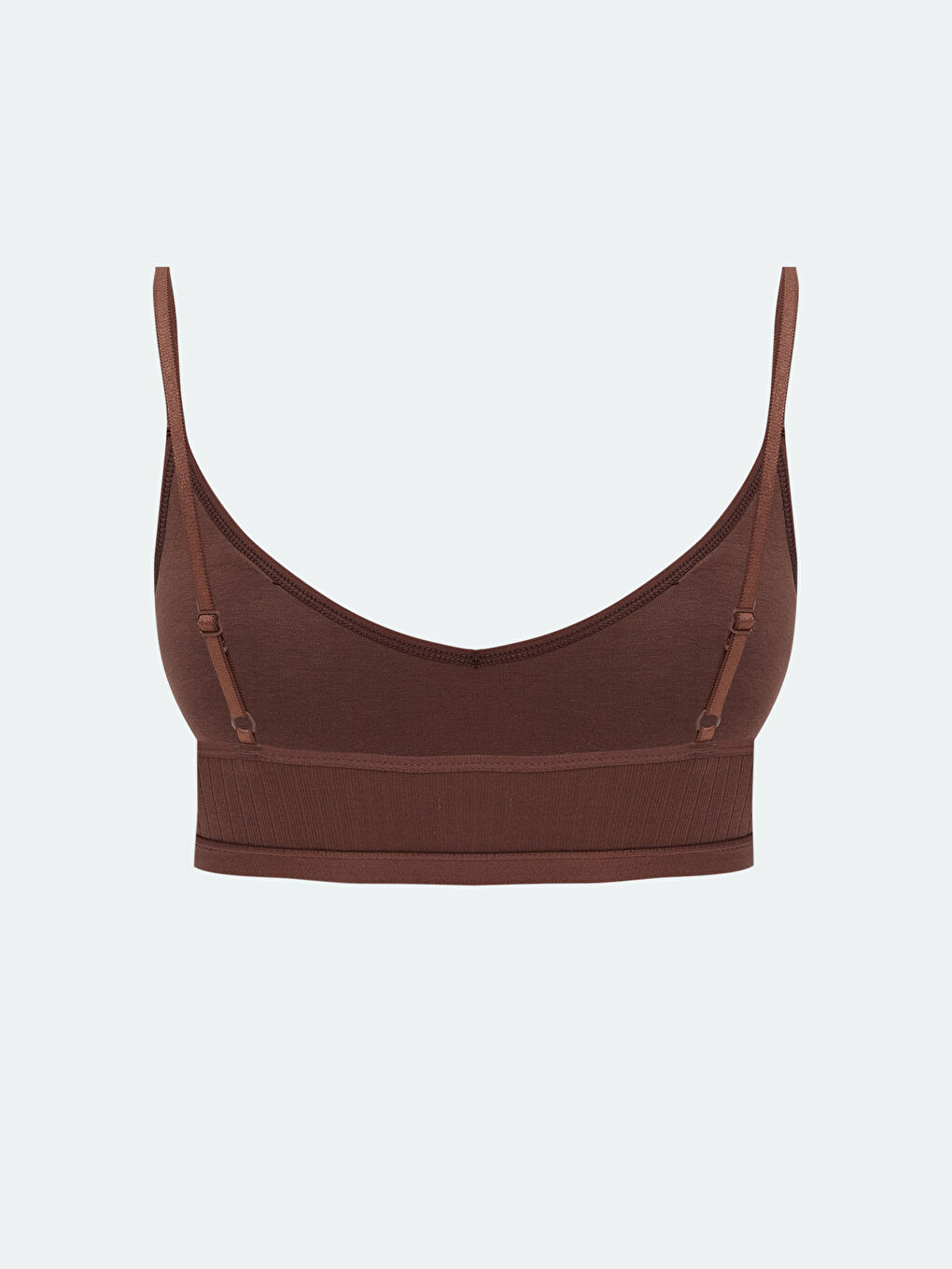 LCW Young Woman BROWN Bustier Top -W5KB71Z8-ZP7