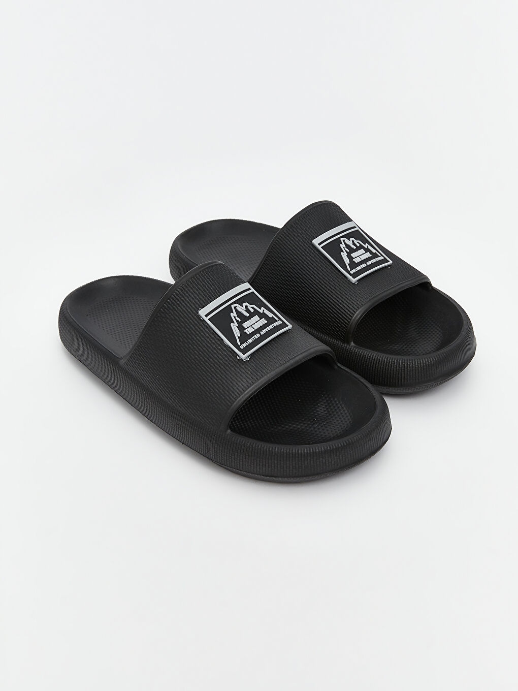 LCW STEPS Printed Single Strap Men's Slider -W5KB90Z8-CVL