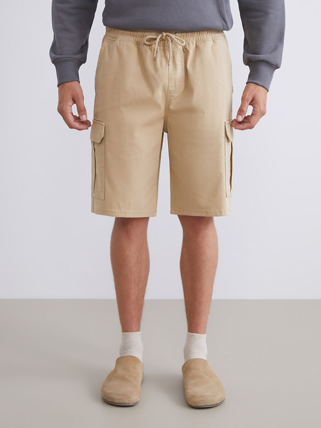 XSIDE Regular Fit Men's Cargo Shorts -W5KC07Z8-S5P