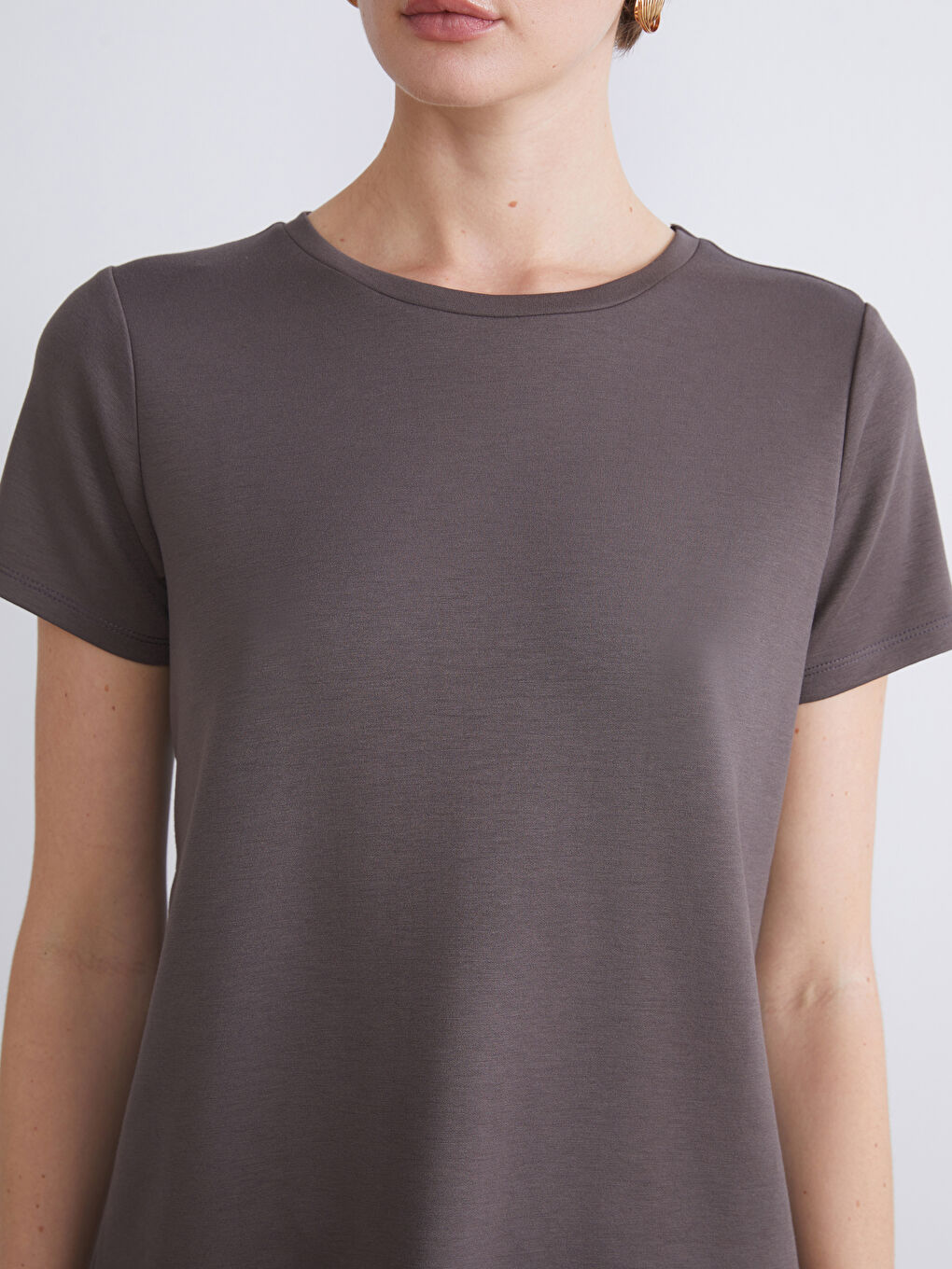 LCWAIKIKI Basic Crew Neck Women's T-Shirt -W5KC32Z8-JR3