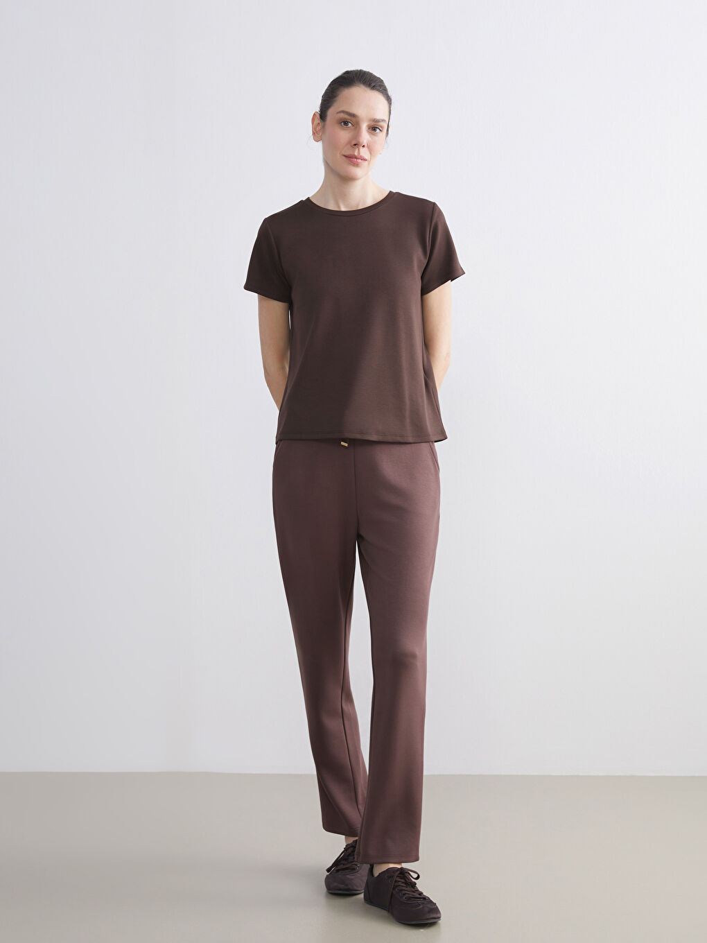 Crew Neck Women's T-Shirt-1