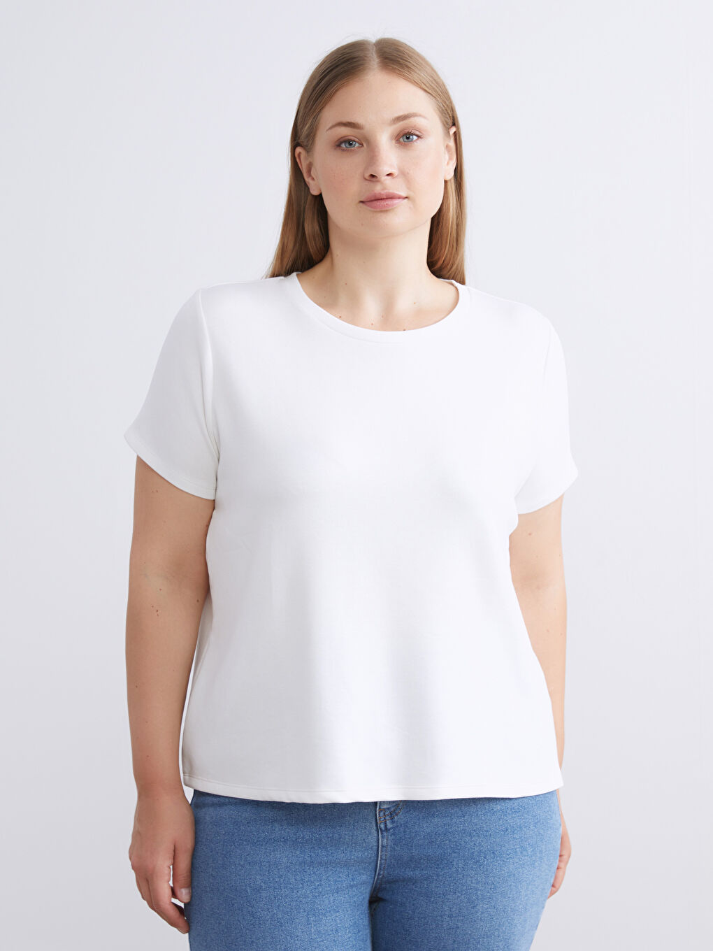 T-shirt à col rond pour Femmes-6