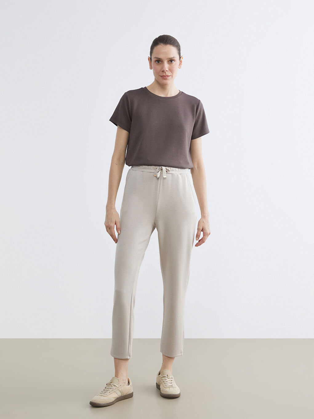 Crew Neck Women's T-Shirt-2