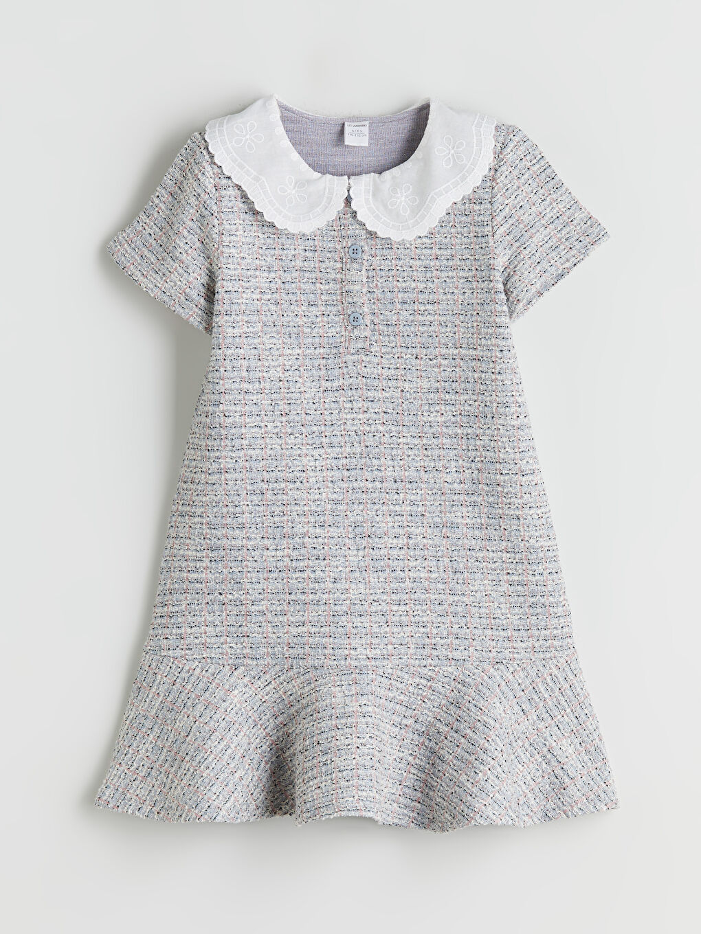 Peter Pan Collar Girls' Dress-2