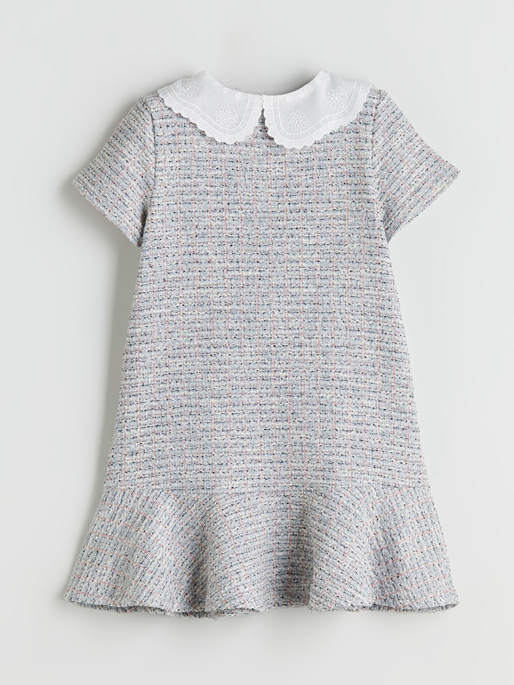 Peter Pan Collar Girls' Dress-3