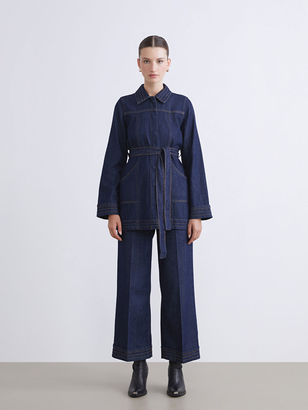 Wideleg Women's Jeans-1