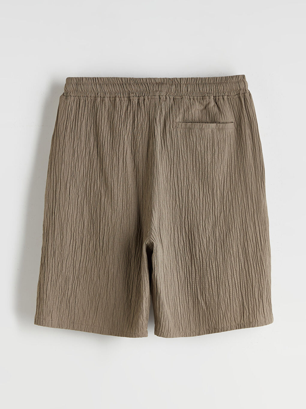 Haki Rahat Kalıp Erkek Şort-5