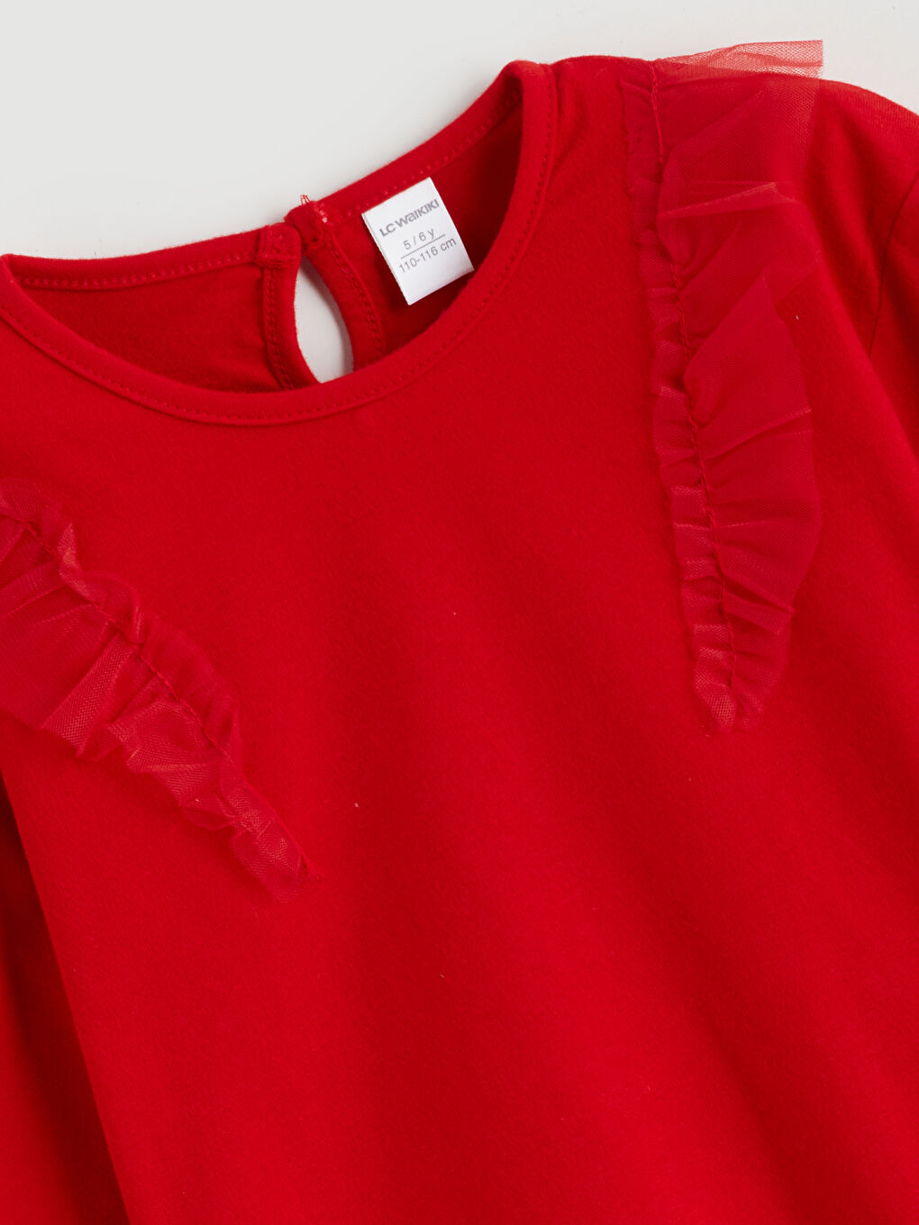 Komplet majica za devojčice sa okruglim izrezom (2 komada)-5