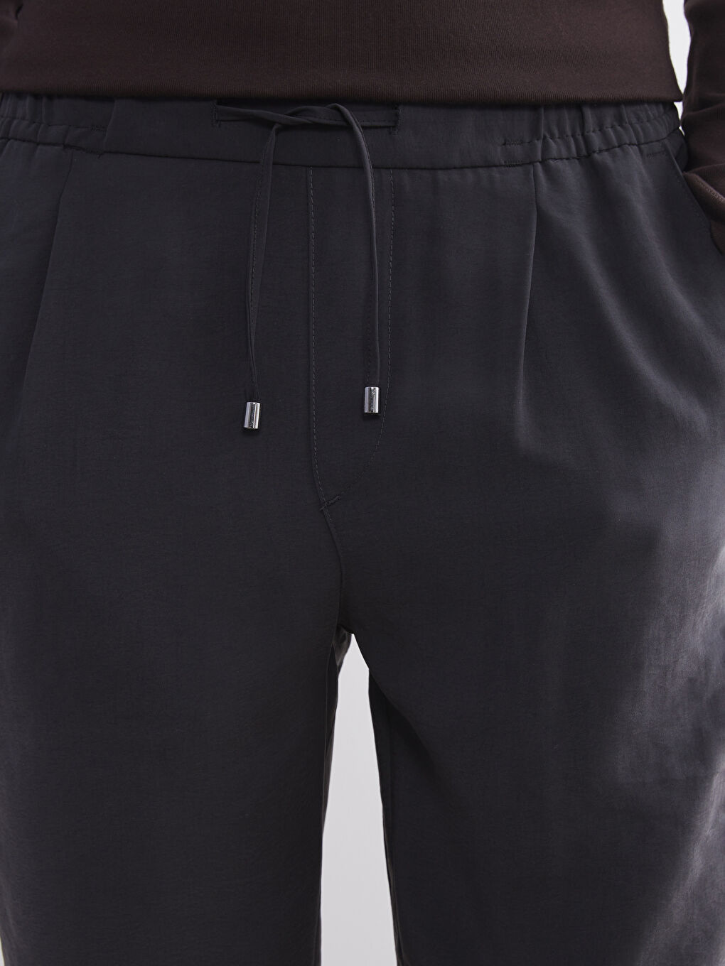 Antrasit Standart Kalıp Erkek Şort-2