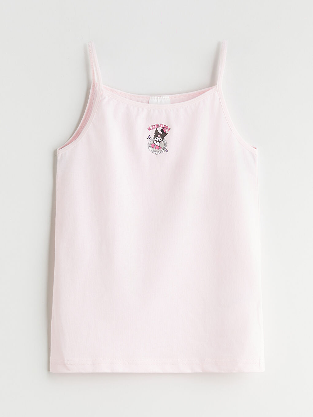 Square Collar Kuromi Printed Girls' Vest 2 Pack-1