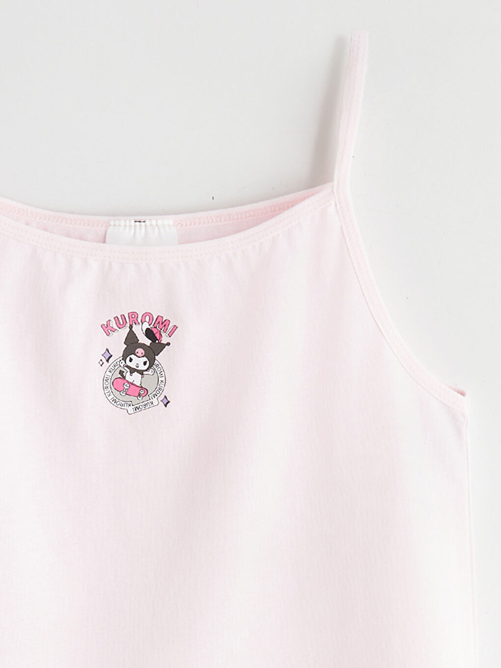 Square Collar Kuromi Printed Girls' Vest 2 Pack-5