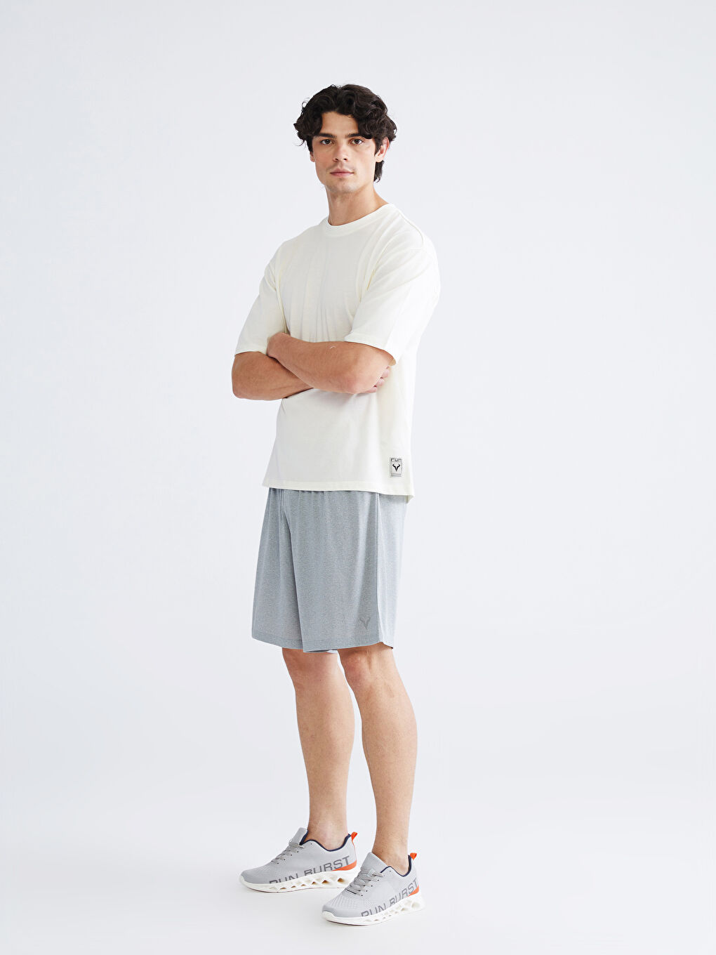 Crew Neck Men's Sports T-Shirt-1