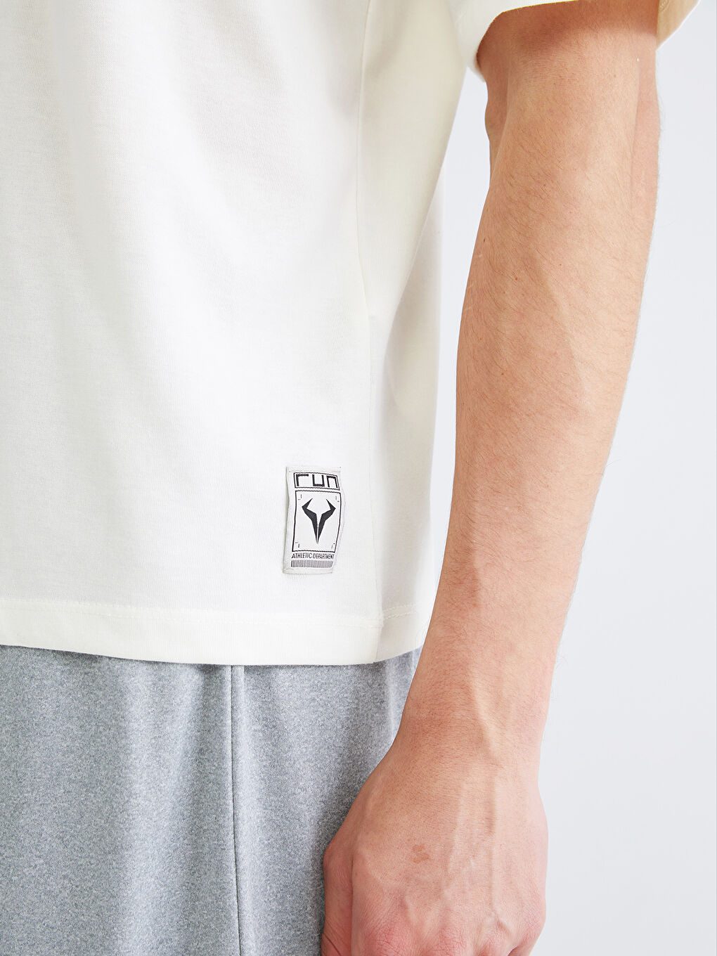 Crew Neck Men's Sports T-Shirt-2