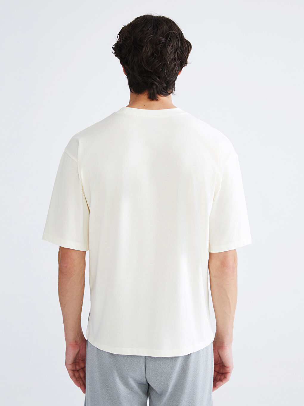 Crew Neck Men's Sports T-Shirt-3