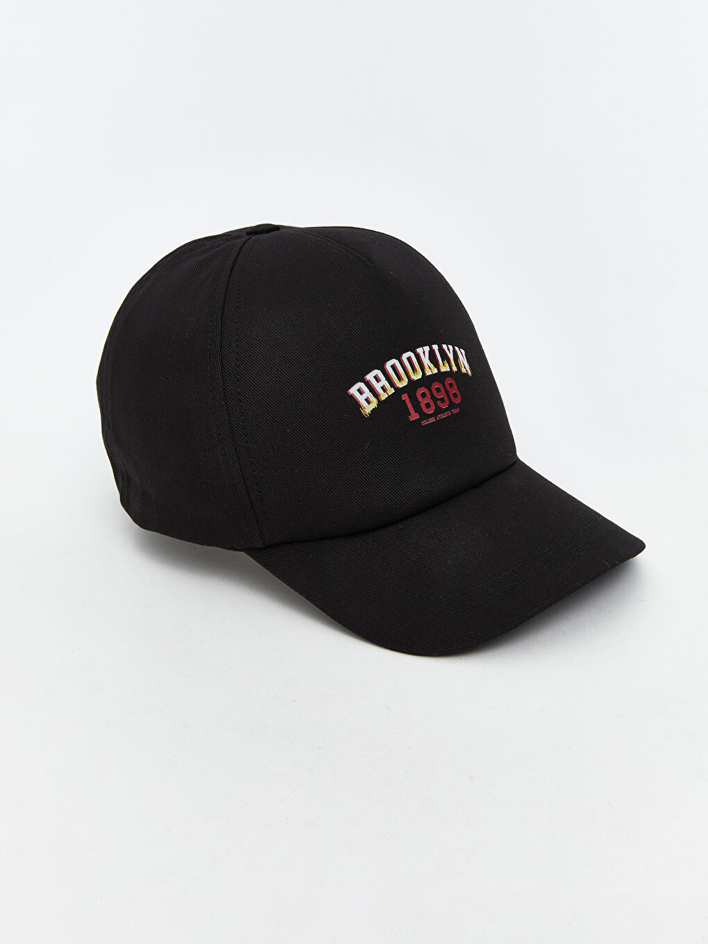 Siyah Yazı Baskılı Erkek Çocuk Kep Şapka