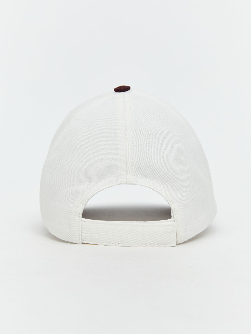 Ekru Yazı Nakışlı Kadın Bucket Şapka-2