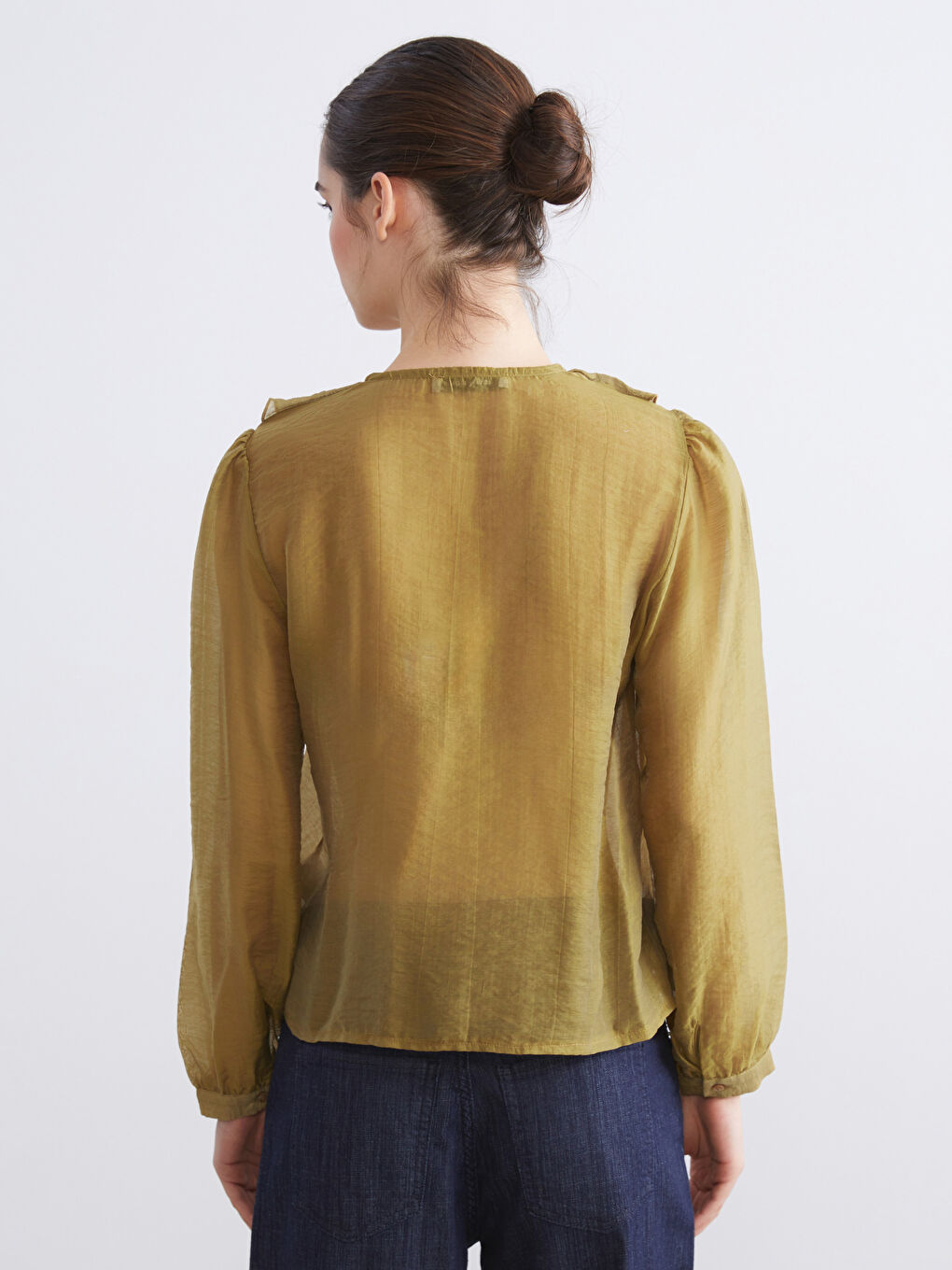 Bluză GALBEN Femeie-3