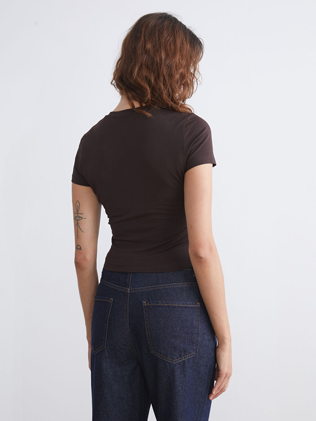 LCW Vision Crew Neck Women's Body -W5KD37Z8-HDD