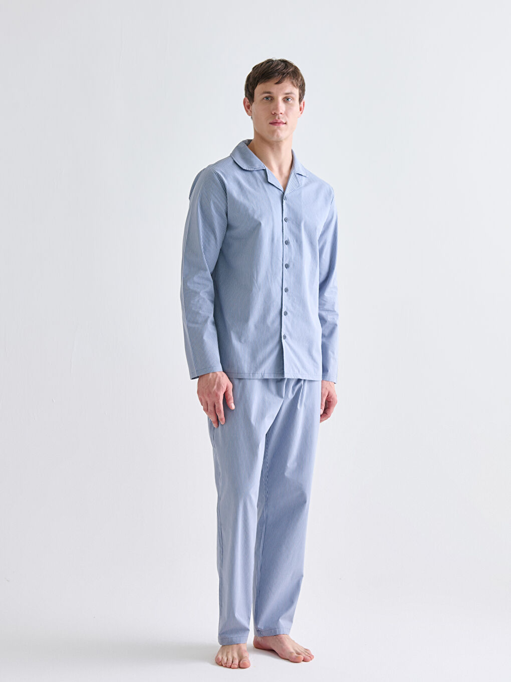 Pyjama-Set für Herren in regulärer Passform