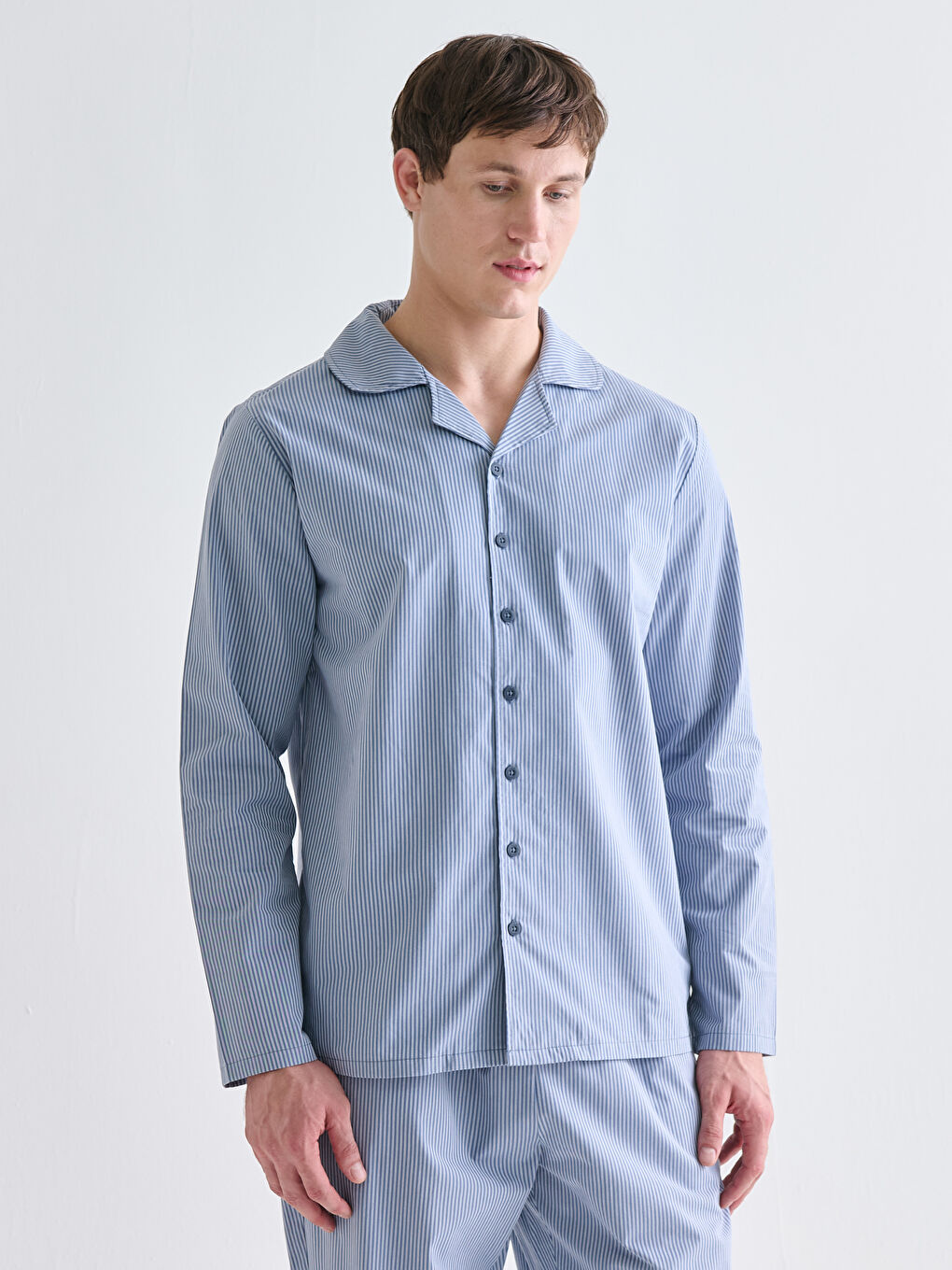 Pyjama-Set für Herren in regulärer Passform-1