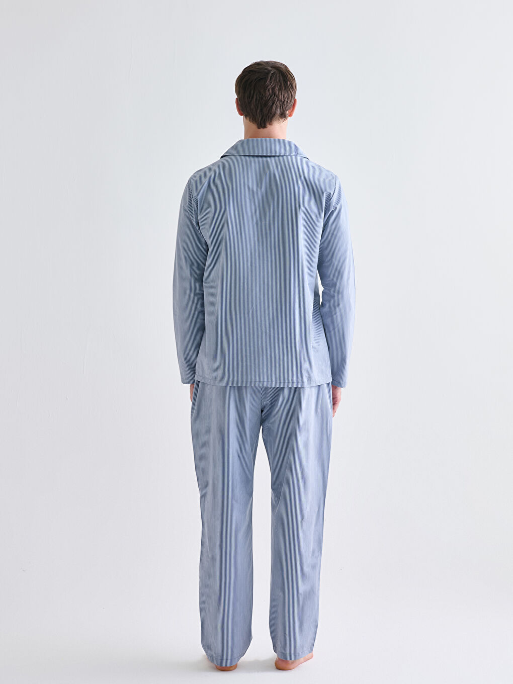 Pyjama-Set für Herren in regulärer Passform-3