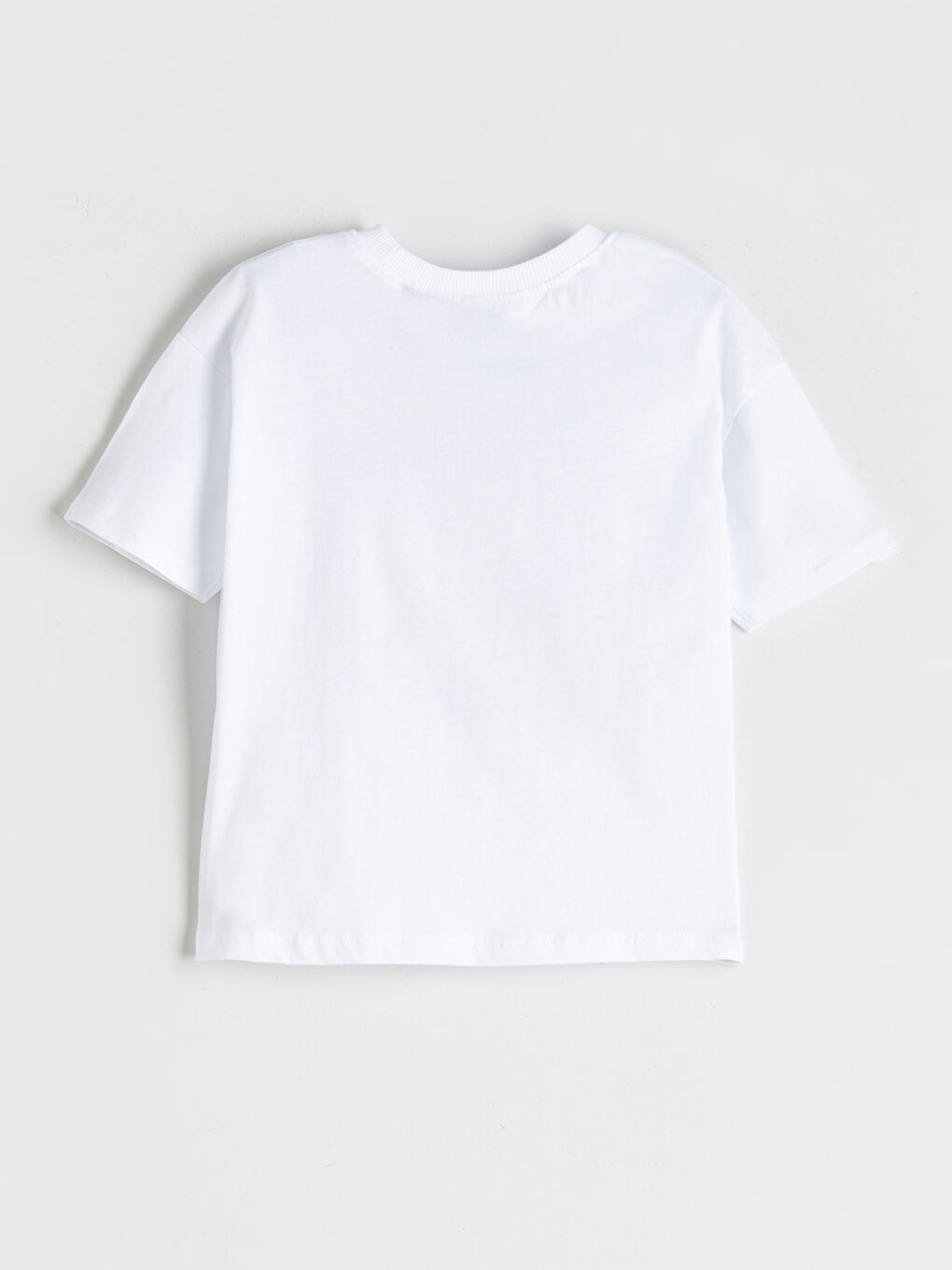 Beyaz Cars Lisanslı Erkek Çocuk Tişört-1