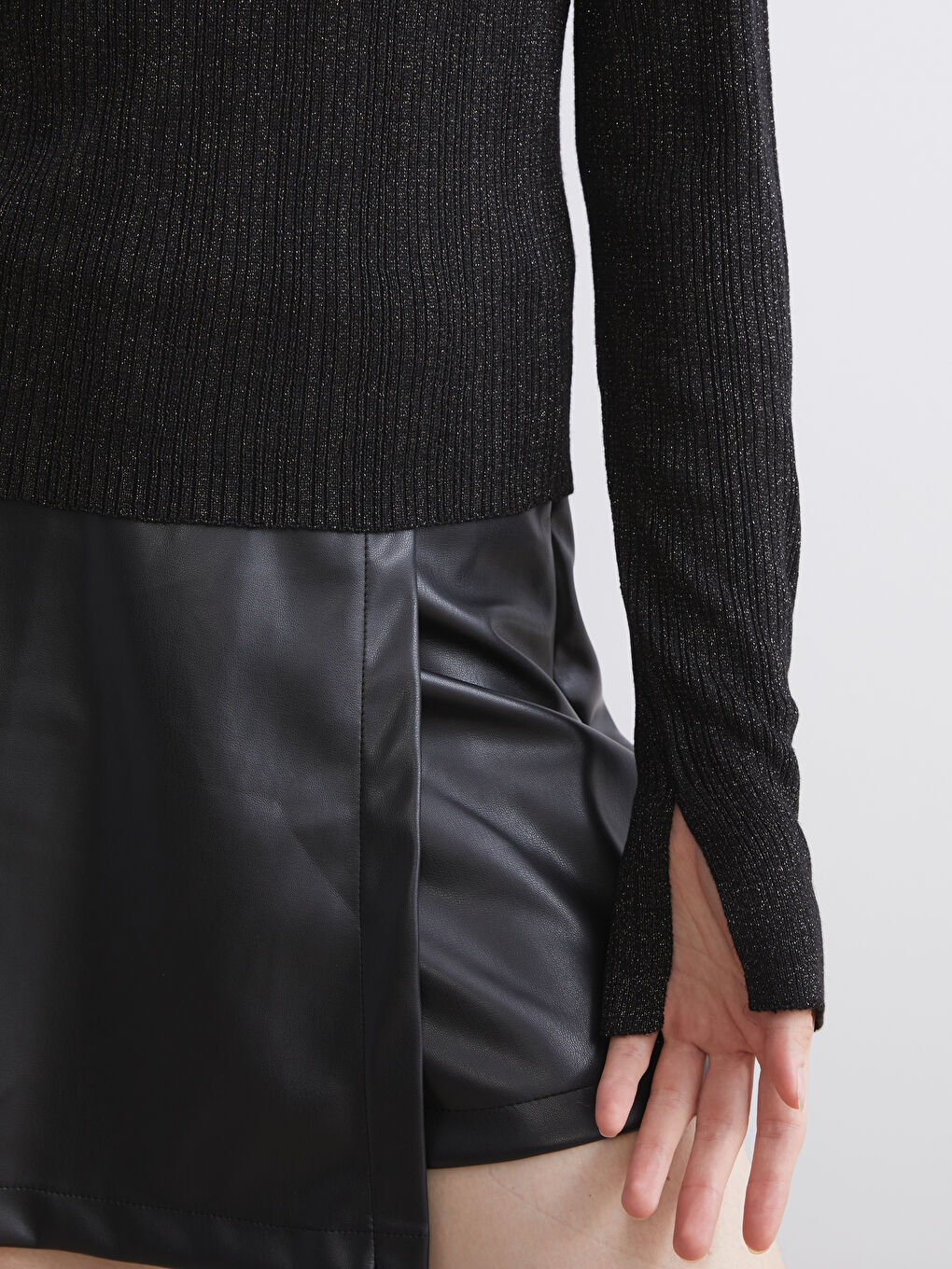 Half Turtleneck Women's Knitwear Sweater-2