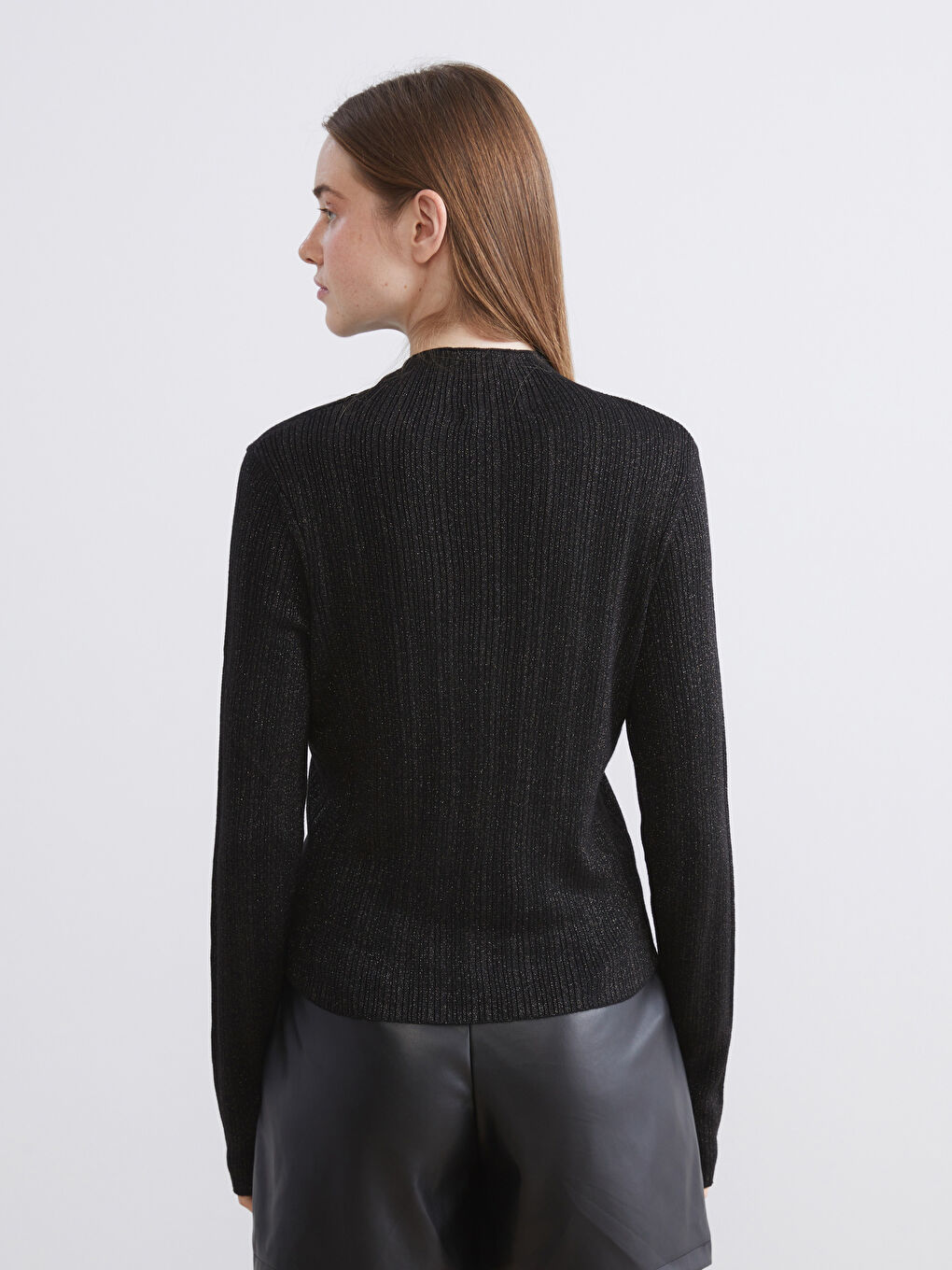 Half Turtleneck Women's Knitwear Sweater-3