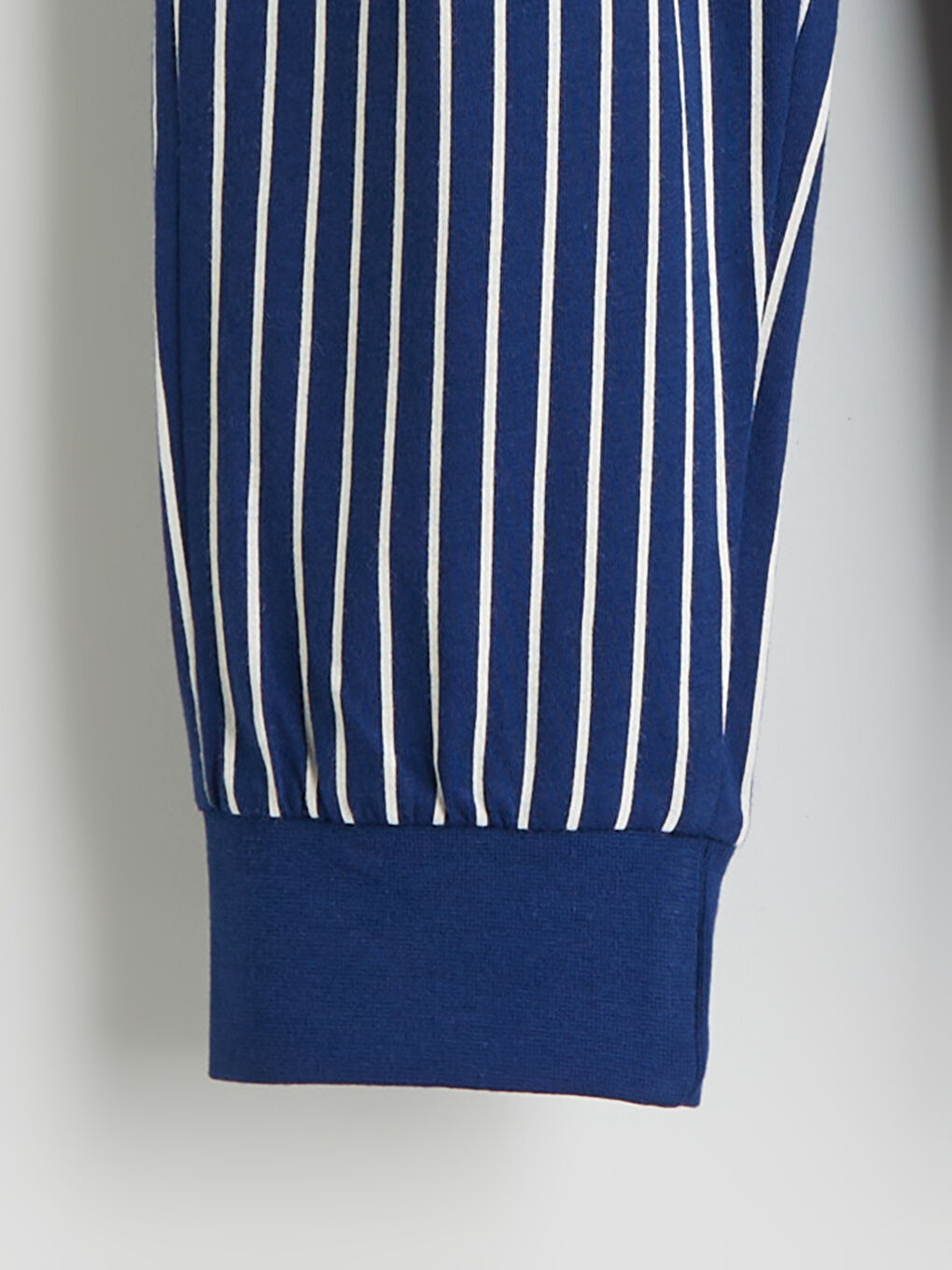 Lacivert Beli Lastikli Erkek Çocuk Pijama Alt-2