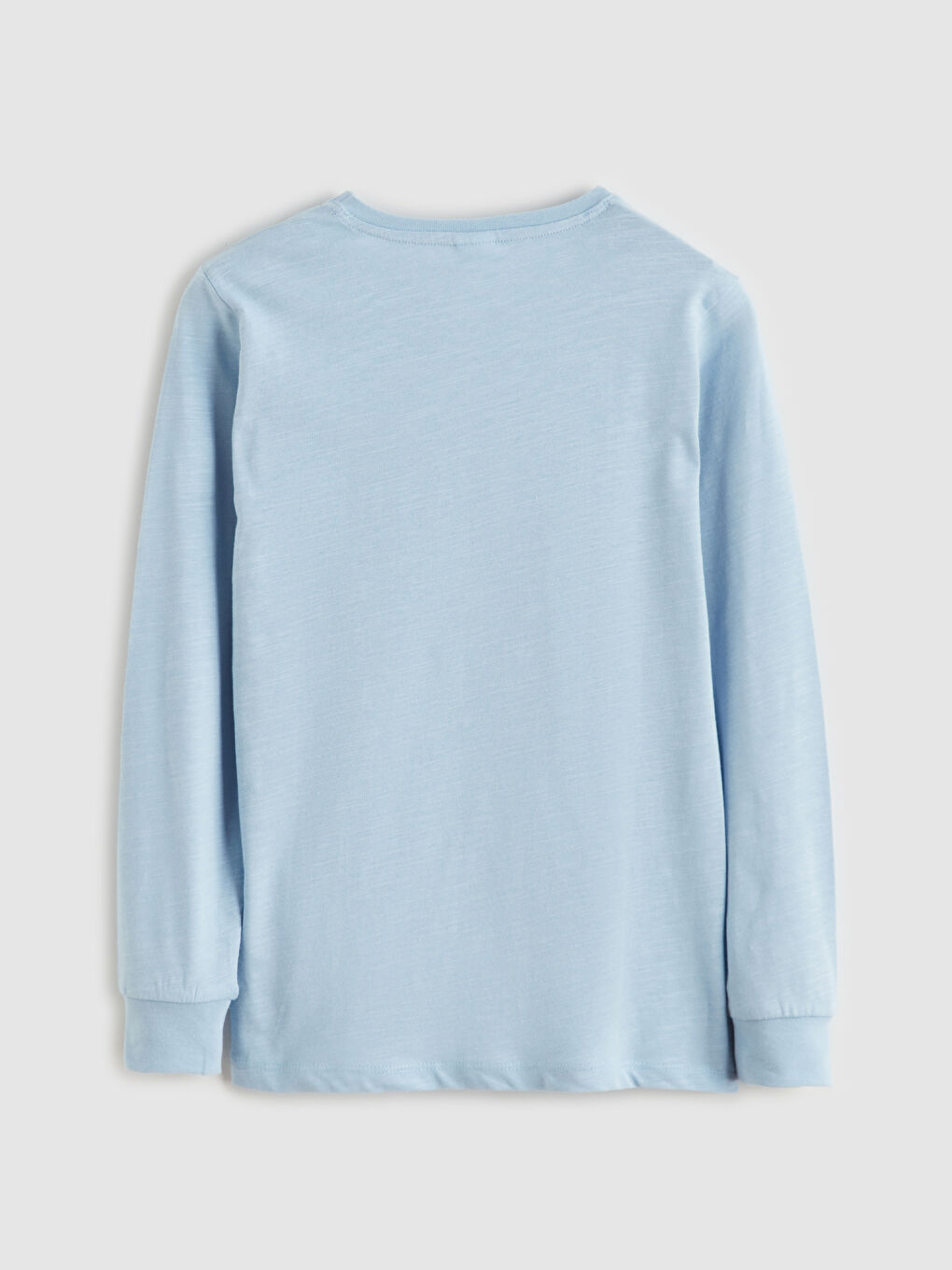 Mavi Bisiklet Yaka Erkek Çocuk Pijama Takımı-3