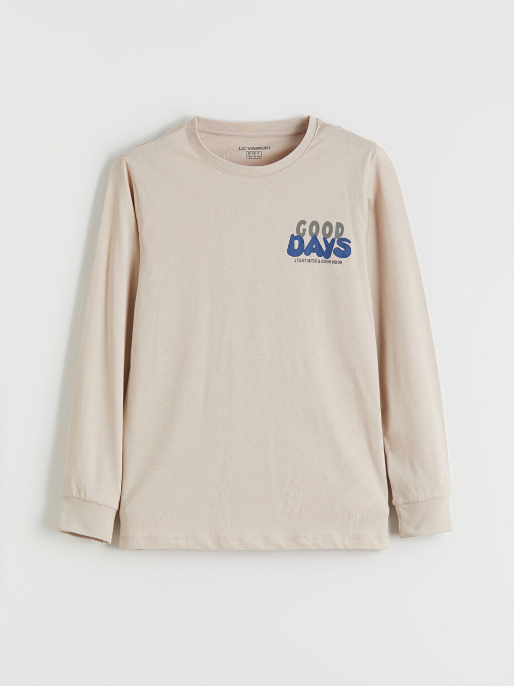 Crew Neck Boys' Pyjama Set-1