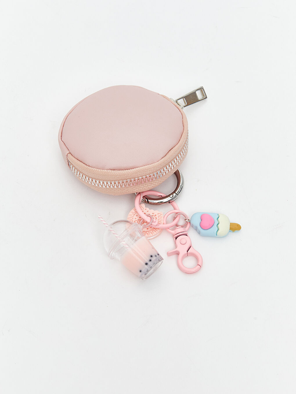 Pembe Barbie Baskılı Kadın Çanta Charmı-3