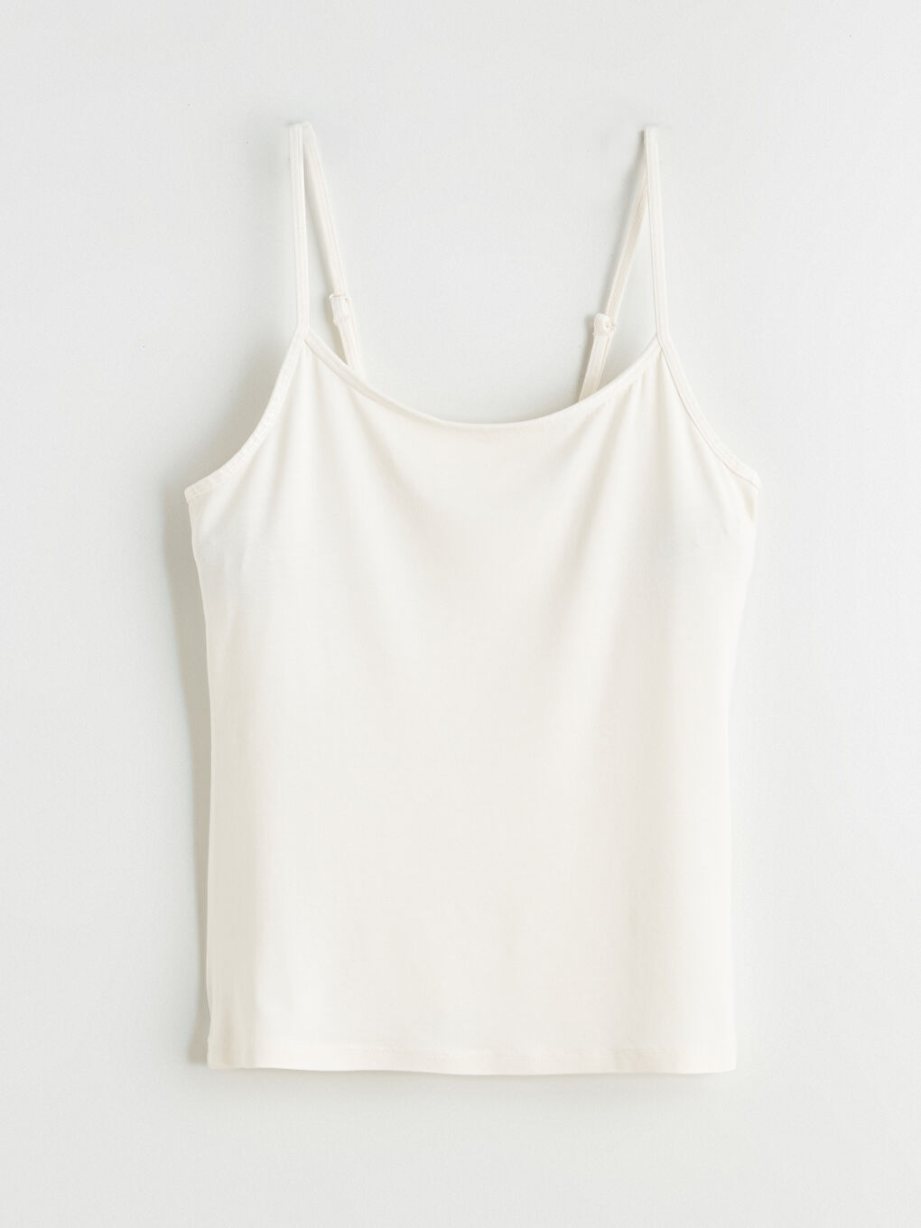 Gri Kare Yaka Askılı Kadın Atlet-8