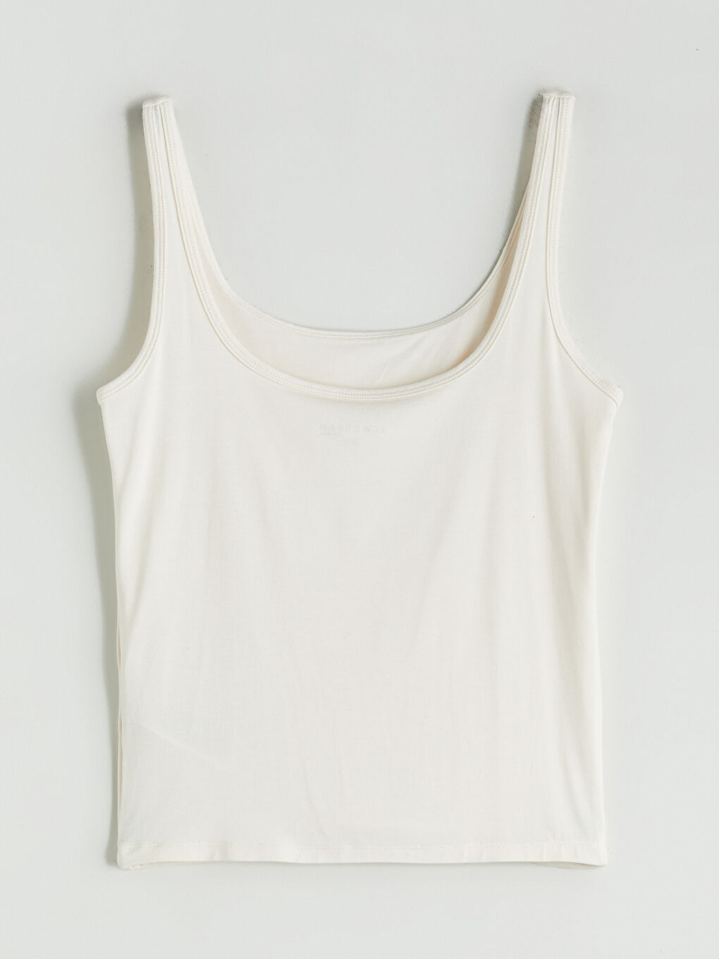 Gri U Yaka Askılı Kadın Atlet-4