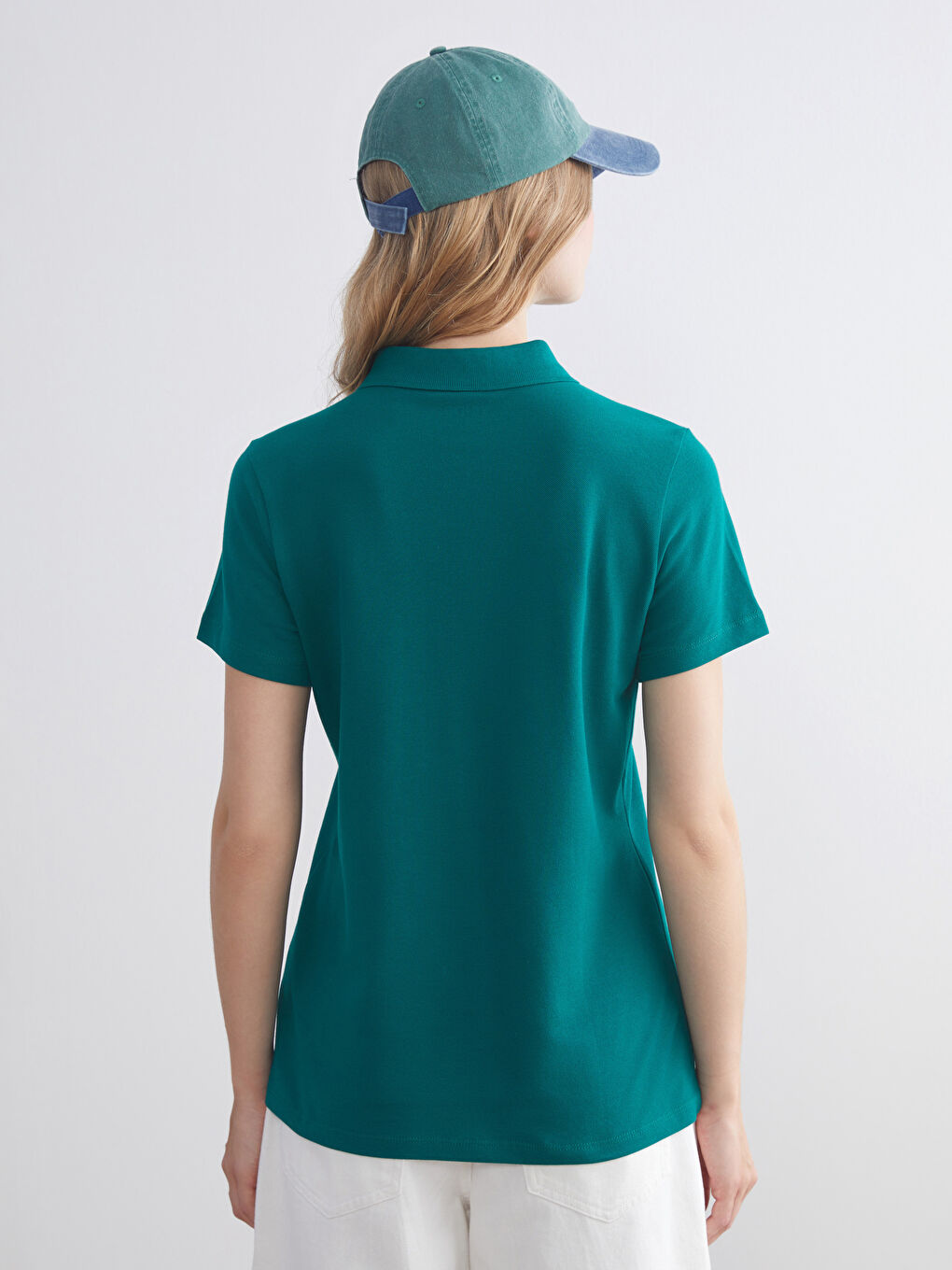 Polo Neck Women's T-Shirt-3
