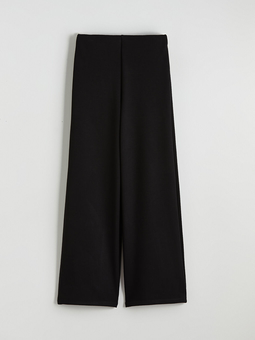 Elasticated Waist Wide Leg Women's Sweatpants-4