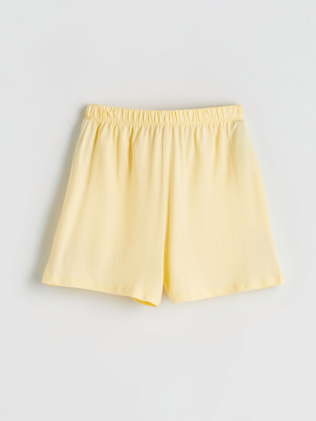 LCW Kids Crew Neck Girls' Shortie Pyjama Set -W5KE46Z4-FDU