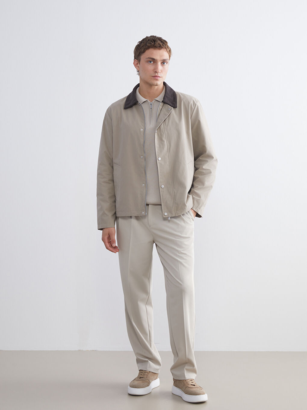LCW ECO Relaxed Fit Men's Chino Trousers -W5KE54Z8-RW0