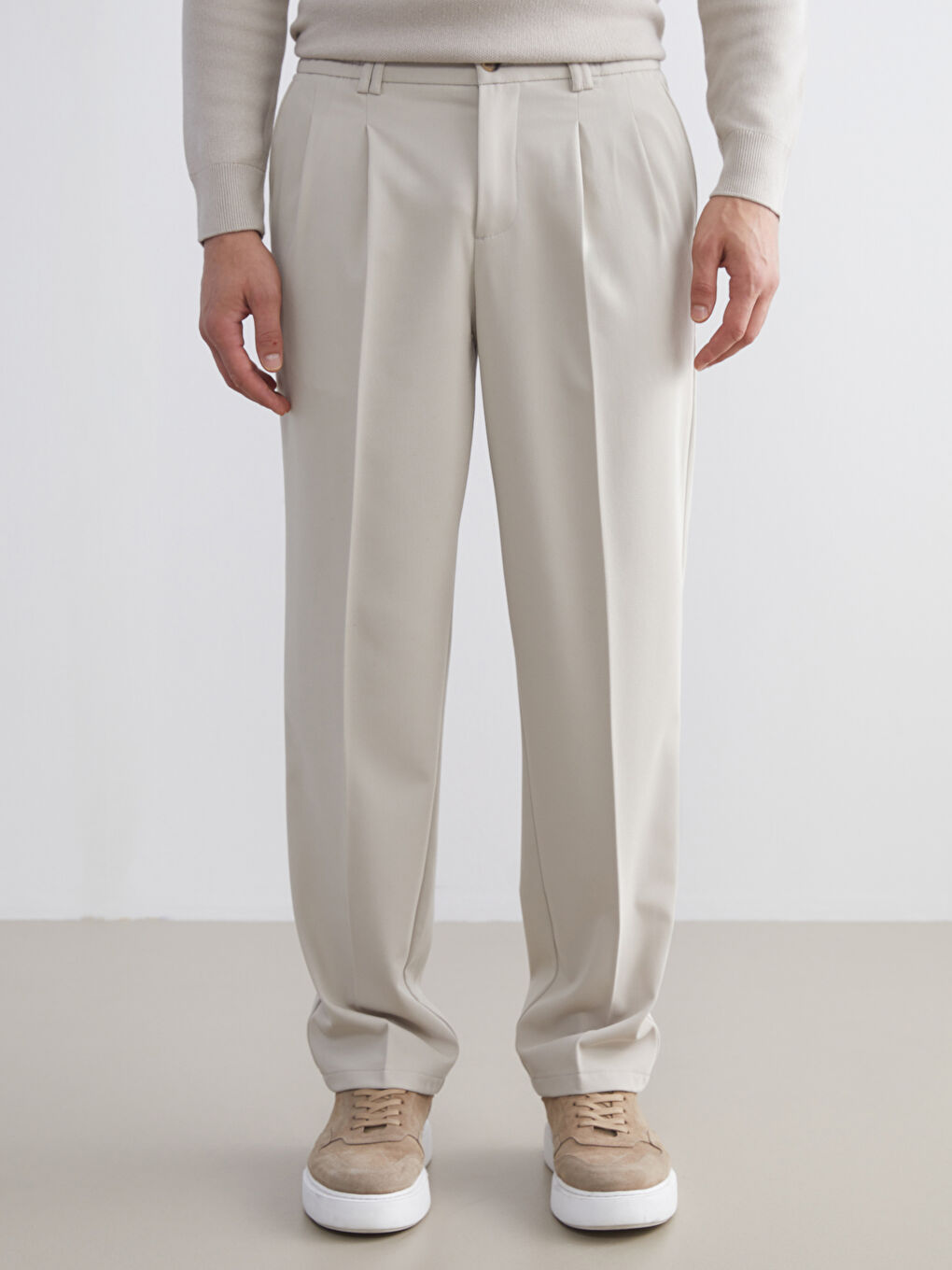 LCW ECO Relaxed Fit Men's Chino Trousers -W5KE54Z8-RW0