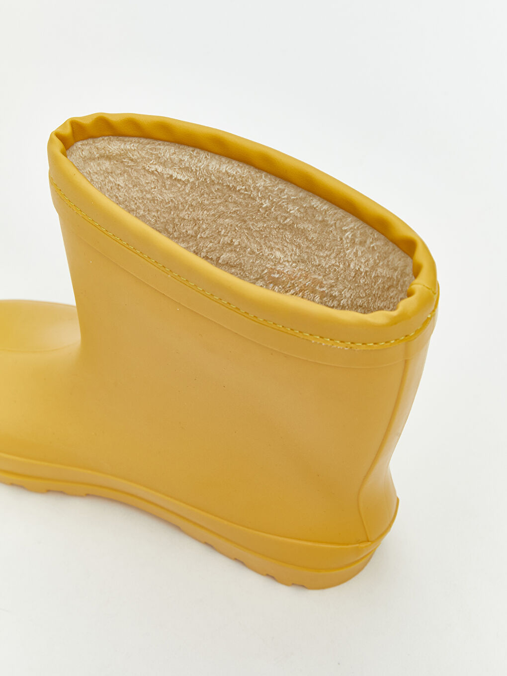 Sarı İş Makinesi Baskılı Erkek Çocuk Yağmur Botu-4