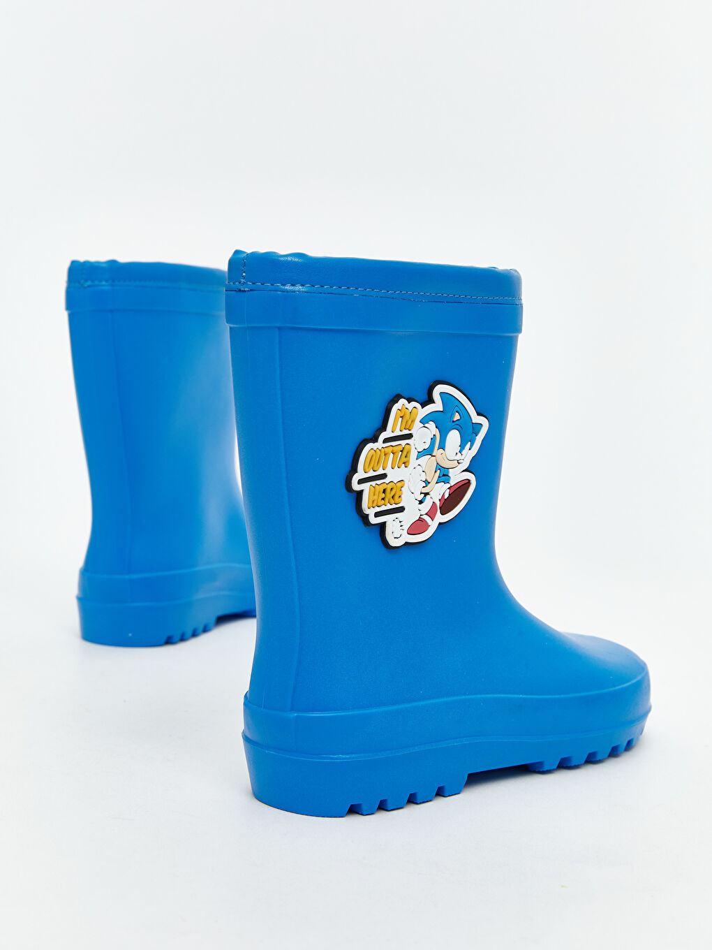 Mavi Sonic Baskılı Erkek Çocuk Yağmur Botu-2