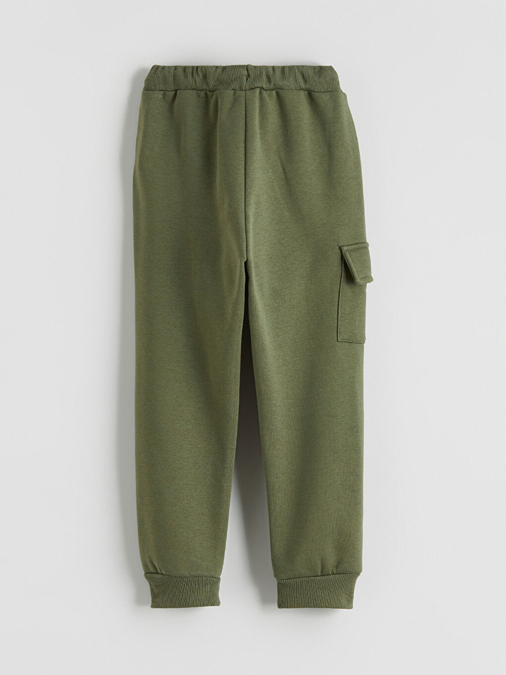 Haki Beli Lastikli Erkek Çocuk Jogger Eşofman Altı-1