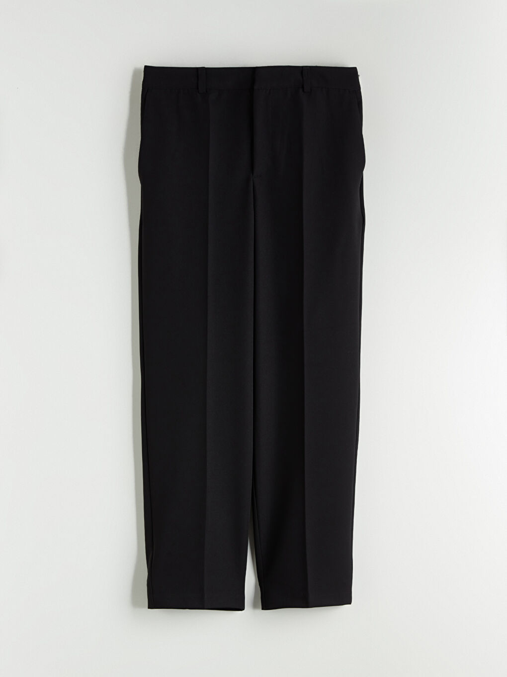 Siyah Standart Fit Kadın Pantolon-4